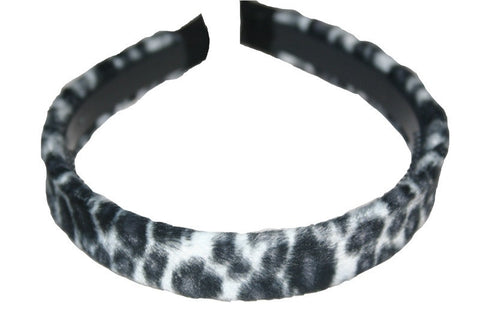 Animal Print Furry Hair Band (Various Colorsssssssss)
